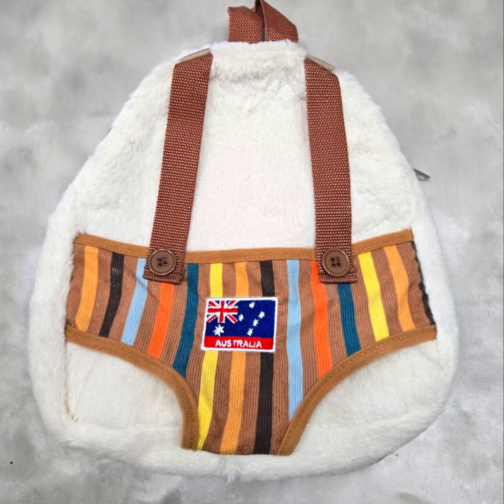 I ❤️ Aus Child's Backpack with Zip Closure